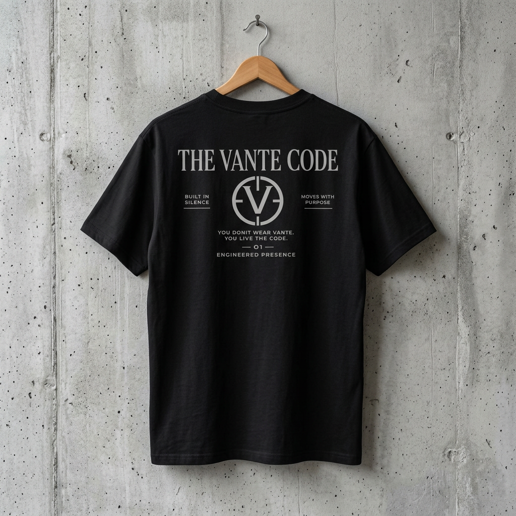 THE VANTE CODE Oversized Tee