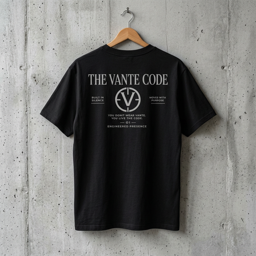 THE VANTE CODE Oversized Tee