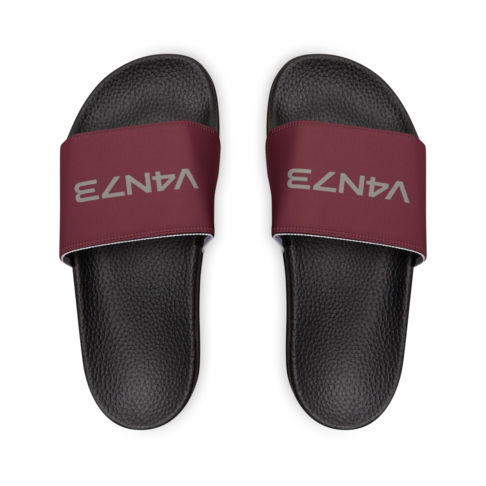 V4N73 CODE Slides| Burgundy +Sand