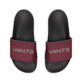 V4N73 CODE Slides| Burgundy +Sand