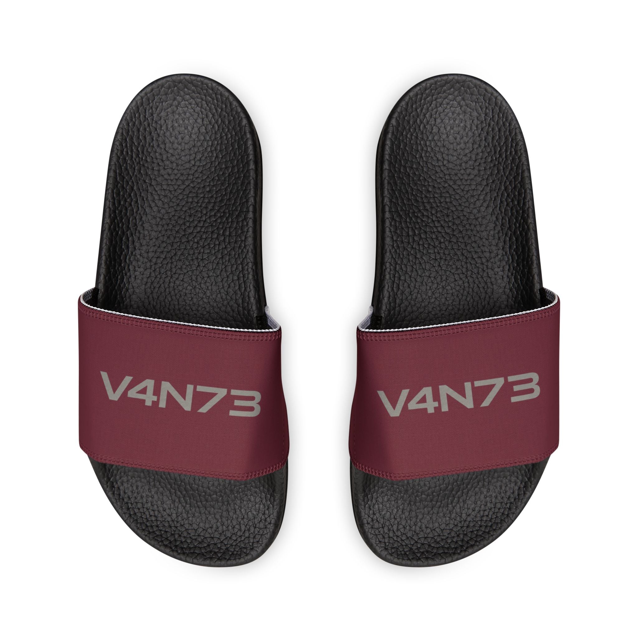 V4N73 CODE Slides| Burgundy +Sand