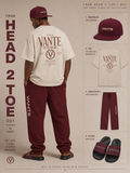 FROM HEAD 2 TOE by VANTE | Burgundy