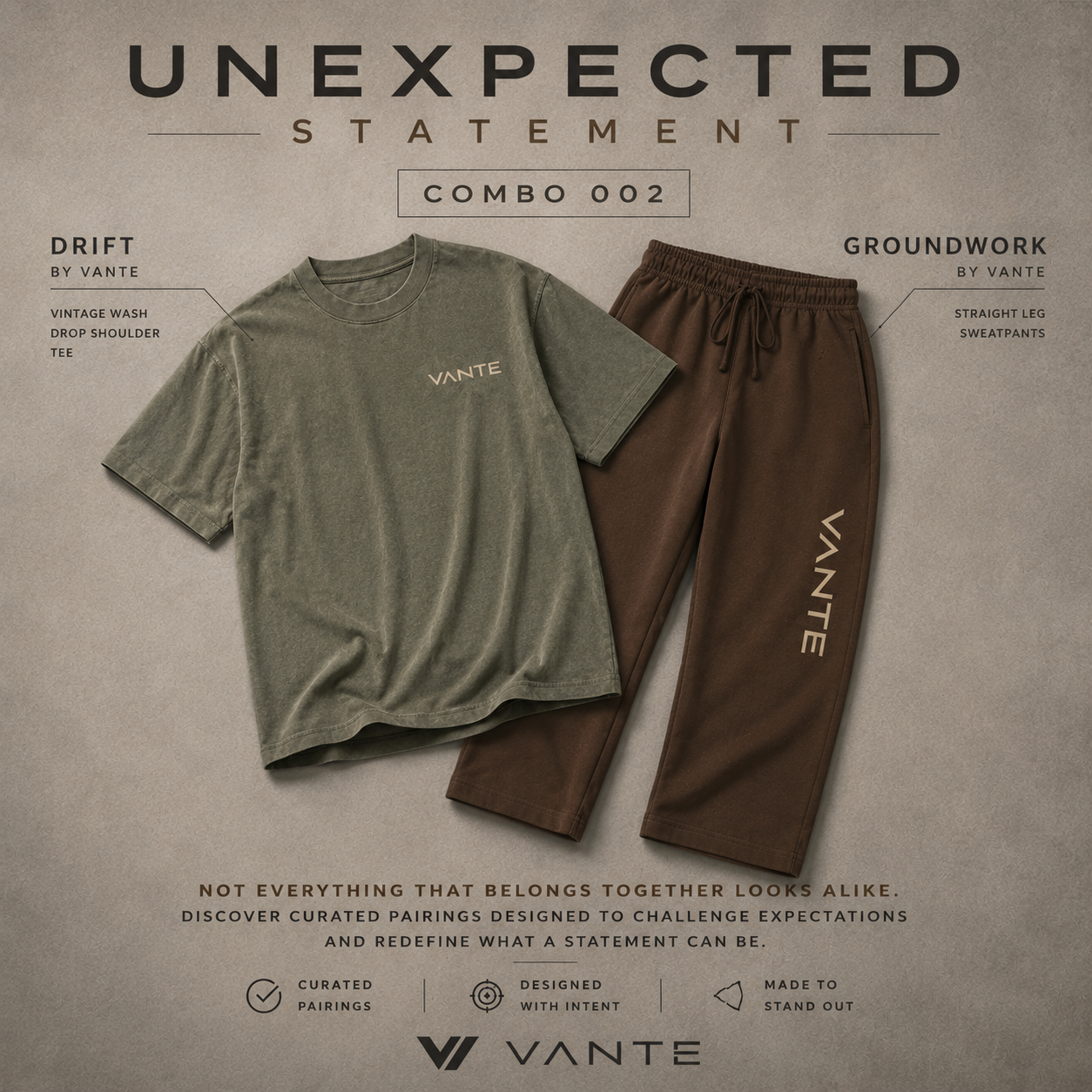 UNEXPECTED STATEMENT | DRIFT + GROUNDWORK | COMBO 002